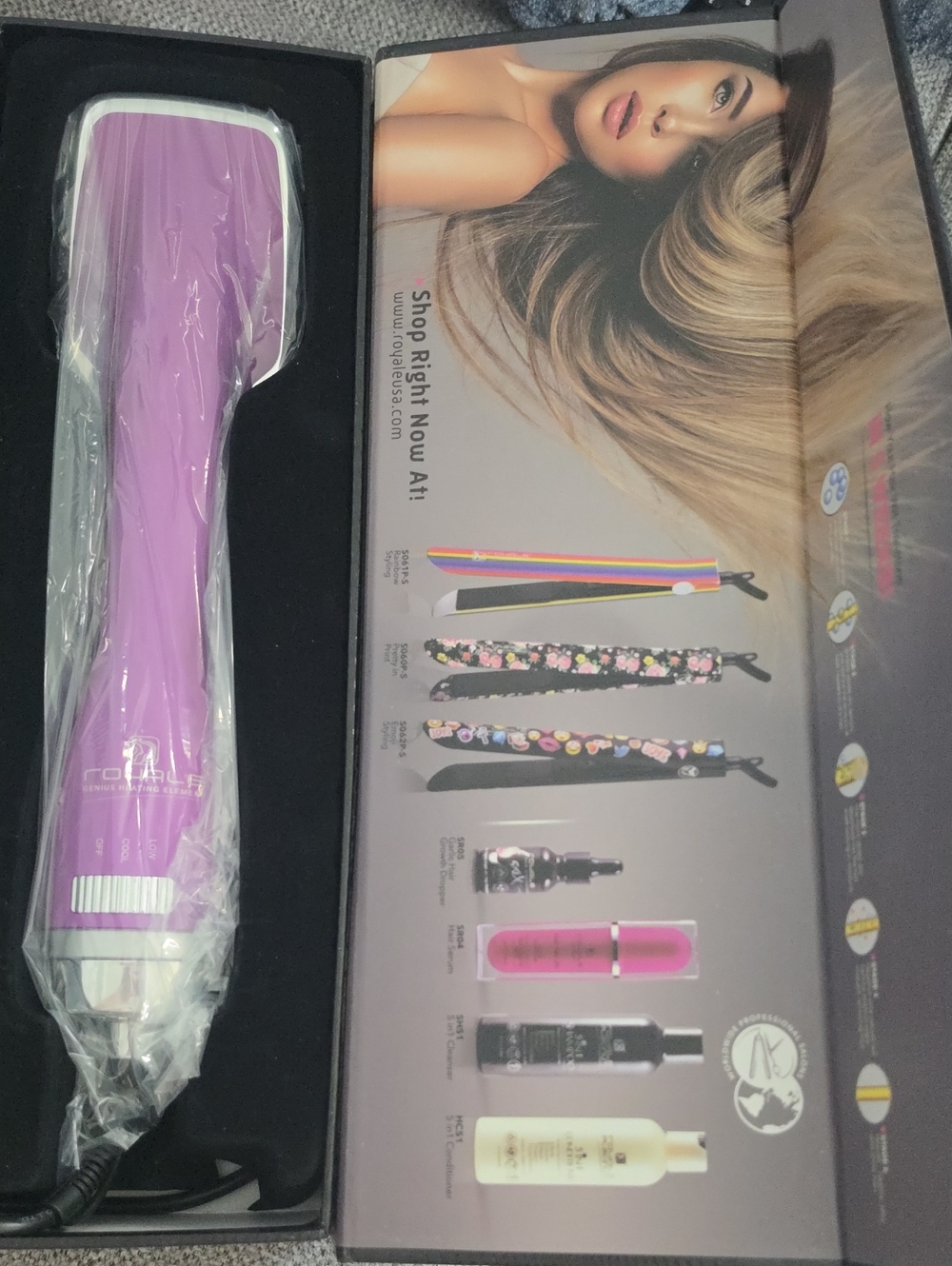 ROYALE 3-in-1 Blower Brush